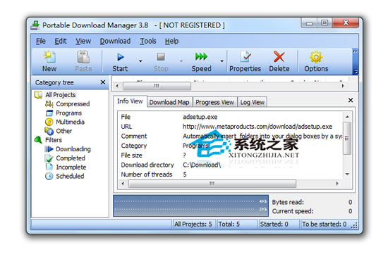 Protable Download Manager V3.8.827 ɫر