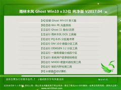 ľGhost Win10 x32 䴿v2017.04(⼤)