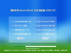 ľGhost Win10 X32λ װv2017.07(Զ)