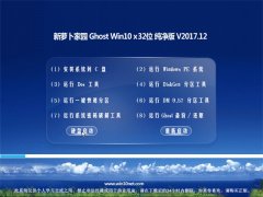 ܲ԰Ghost Win10 x32 䴿2017v12(Զ)